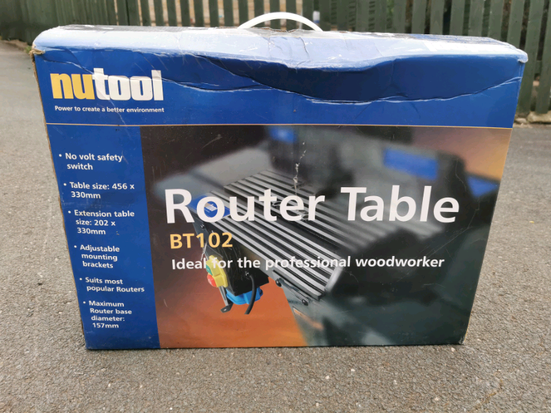 Nutool BT102 Router Table brand new in 
